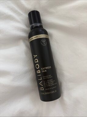 Express Tan Self Tanning Foam — Black